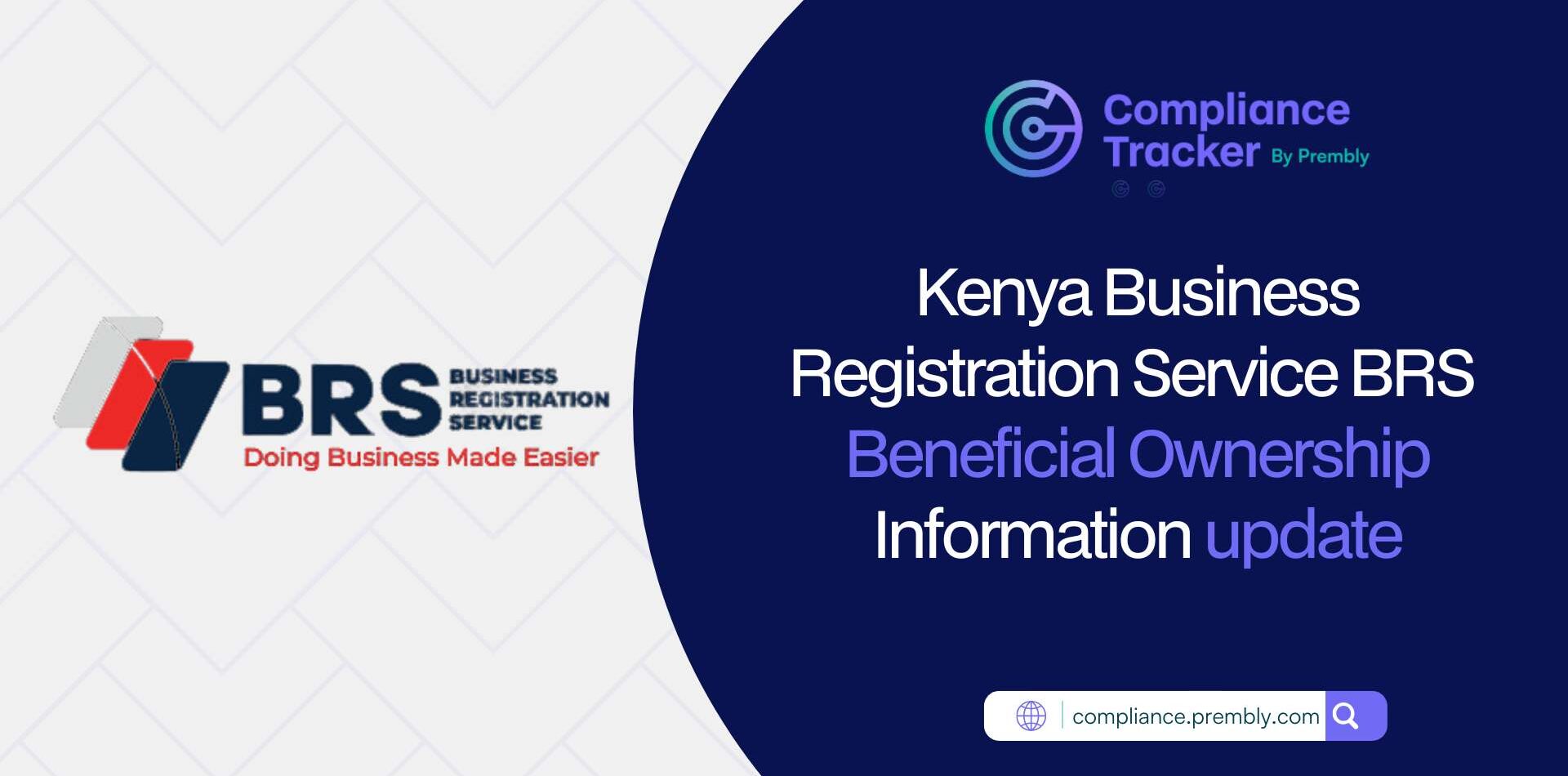 Kenya Business Registration Service Compliance Update